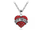 New Pink "Best Friend" Pendant Necklace