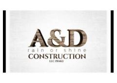 Build Your Dream Home with A&D Rain or Shine â€“ 18+ Years of Experience!