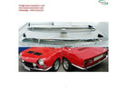 Simca 1200S coupé Bertone (1967-1971) bumpers by stainless steel new