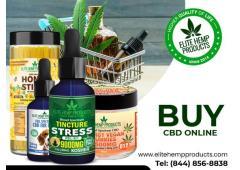 Buy CBD Online and Chill Naturally with Elite Hemp Products!