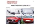 BMW 2800CS BMW 3.0CS BMW E9 bumpers new (1968-1975) by stainless steel new