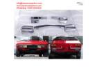 Lamborghini Urraco bumpers ( 1972-1979) bumpers by stainless steel new