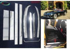 Ferrari 250 GT SWB California Spyder(1952-1964) front glass trims by stainless steel new