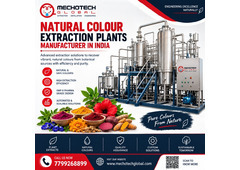 Natural Colour Extraction Plants Manufacturer | Mecho Tech